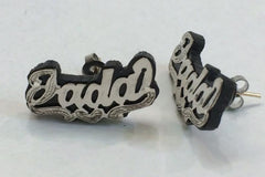 Name Stud Earrings