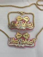 Any Picture Name Necklace